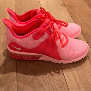 Pink Coral Nike AirMax Sneakers
